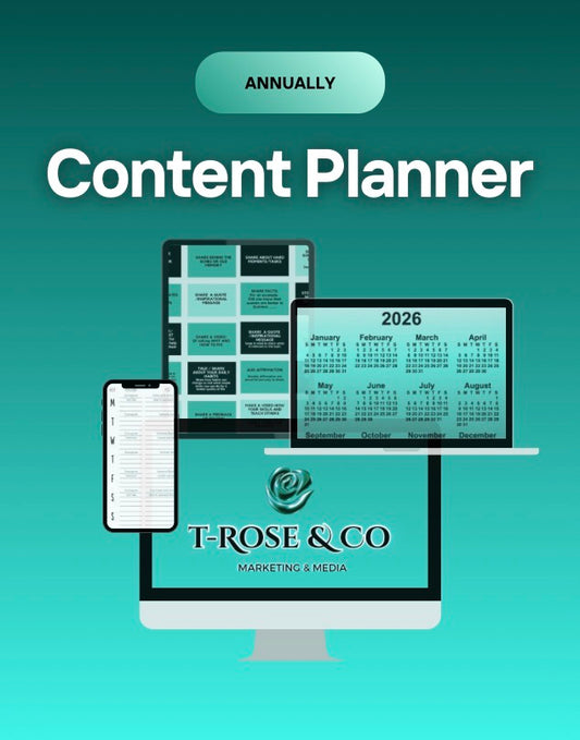 Annual Content Calendar